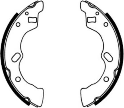 ABE C03017ABE - Brake Shoe Set parts5.com