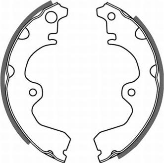 ABE C02047ABE - Brake Shoe Set parts5.com