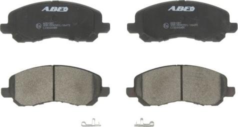 ABE C15044ABE - Тормозные колодки, дисковые, комплект parts5.com