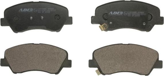 ABE C10529ABE - Тормозные колодки, дисковые, комплект parts5.com