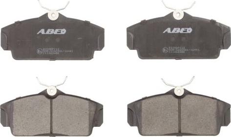 ABE C11062ABE - Тормозные колодки, дисковые, комплект parts5.com