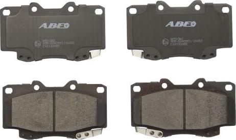 ABE C12130ABE - Тормозные колодки, дисковые, комплект parts5.com