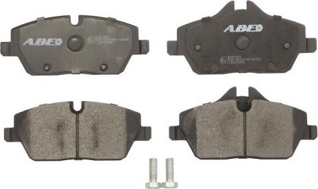 ABE C1B023ABE - Тормозные колодки, дисковые, комплект parts5.com