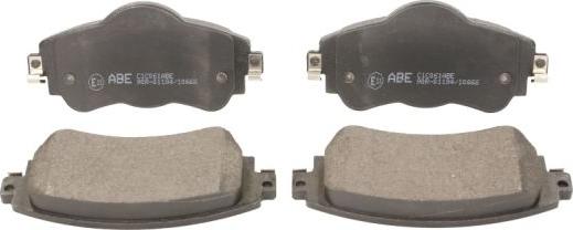 ABE C1C061ABE - Тормозные колодки, дисковые, комплект parts5.com