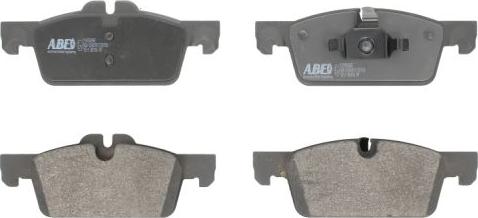 ABE C1P050ABE - Тормозные колодки, дисковые, комплект parts5.com