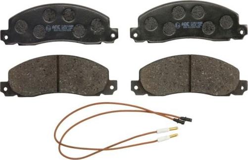 ABE C1R014ABE - Brake Pad Set, disc brake parts5.com