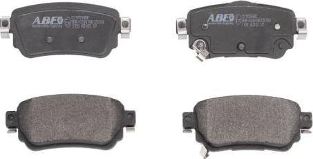 ABE C21055ABE - Тормозные колодки, дисковые, комплект parts5.com