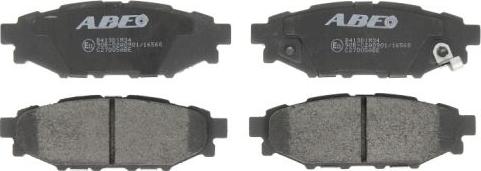 ABE C27005ABE - Brake Pad Set, disc brake parts5.com