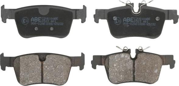 ABE C2V010ABE - Тормозные колодки, дисковые, комплект parts5.com