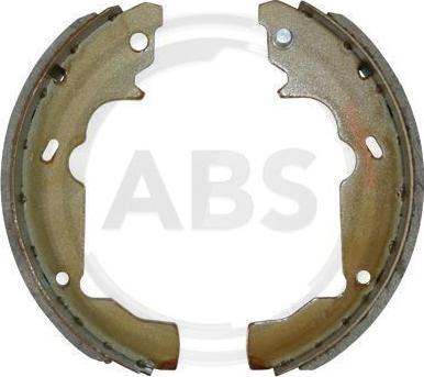 A.B.S. 40780 - Комплект тормозных колодок, барабанные parts5.com