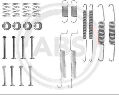 A.B.S. 0569Q - Комплектующие, барабанный тормозной механизм parts5.com