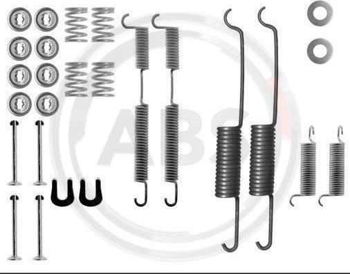 A.B.S. 0518Q - Комплектующие, барабанный тормозной механизм parts5.com