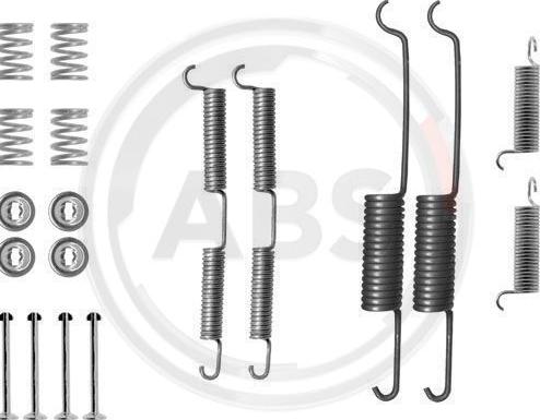 A.B.S. 0687Q - Комплектующие, барабанный тормозной механизм parts5.com