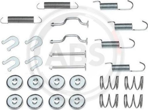 A.B.S. 0810Q - Комплектующие, стояночная тормозная система parts5.com