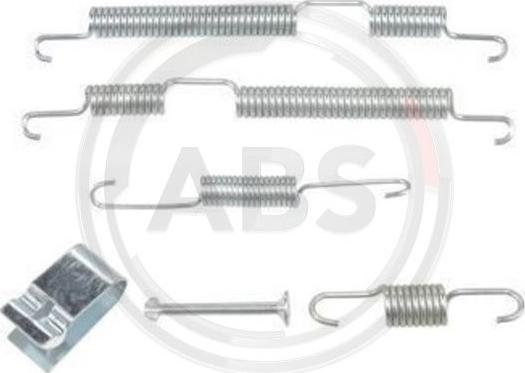 A.B.S. 0885Q - Комплектующие, барабанный тормозной механизм parts5.com