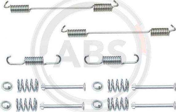 A.B.S. 0796Q - Комплектующие, барабанный тормозной механизм parts5.com