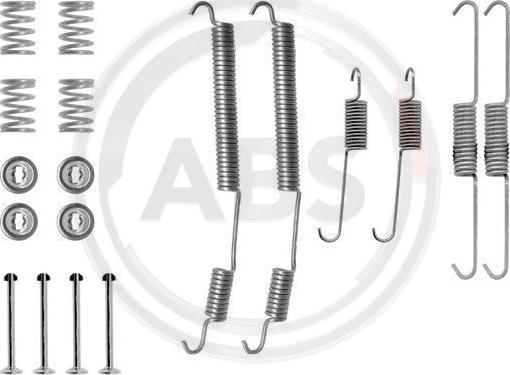 A.B.S. 0753Q - Комплектующие, барабанный тормозной механизм parts5.com