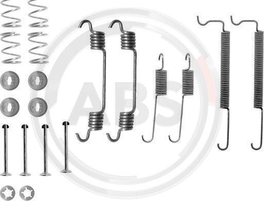 A.B.S. 0710Q - Комплектующие, барабанный тормозной механизм parts5.com