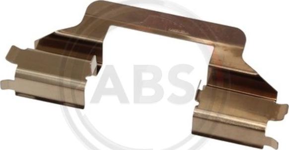 A.B.S. 1656Q - Комплектующие для колодок дискового тормоза parts5.com