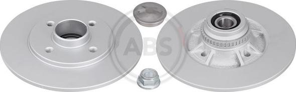 A.B.S. 16058C - Brake Disc parts5.com