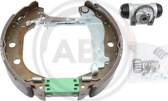 A.B.S. 111451 - Комплект тормозных колодок, барабанные parts5.com