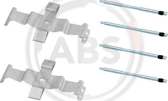 A.B.S. 1886Q - Комплектующие для колодок дискового тормоза parts5.com