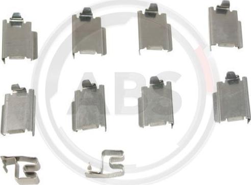 A.B.S. 1246Q - Kit de accesorios, pastillas de frenos parts5.com