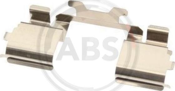 A.B.S. 1725Q - Комплектующие для колодок дискового тормоза parts5.com