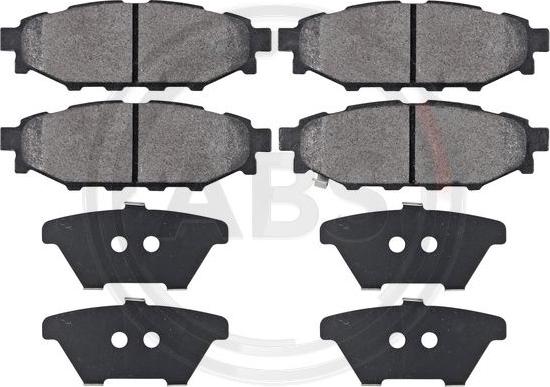 A.B.S. 37499 - Brake Pad Set, disc brake parts5.com