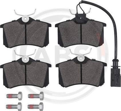 A.B.S. 37214 - Brake Pad Set, disc brake parts5.com