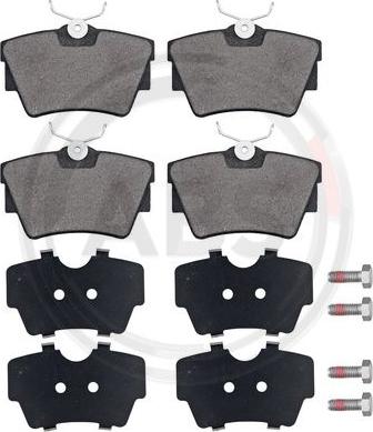 A.B.S. 37288 - Brake Pad Set, disc brake parts5.com