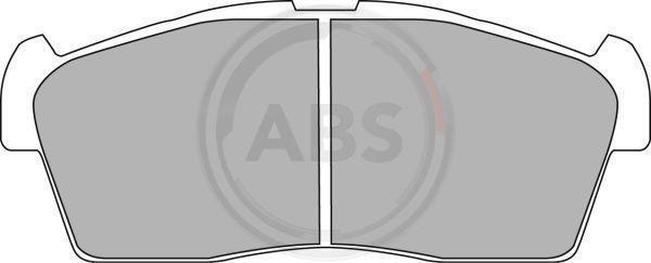 A.B.S. 37236 - Тормозные колодки, дисковые, комплект parts5.com