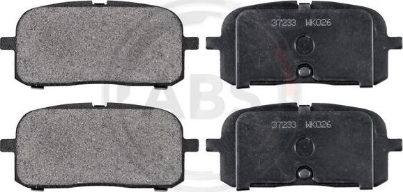 A.B.S. 37233 - Brake Pad Set, disc brake parts5.com