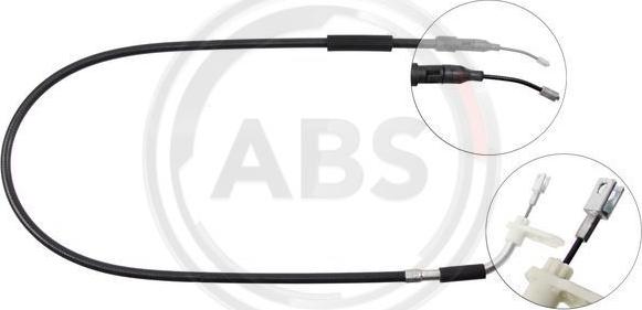 A.B.S. K19738 - Cable de accionamiento, freno de estacionamiento parts5.com