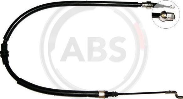 A.B.S. K12706 - Cable, parking brake parts5.com