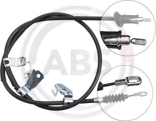 A.B.S. K17337 - Cable de accionamiento, freno de estacionamiento parts5.com