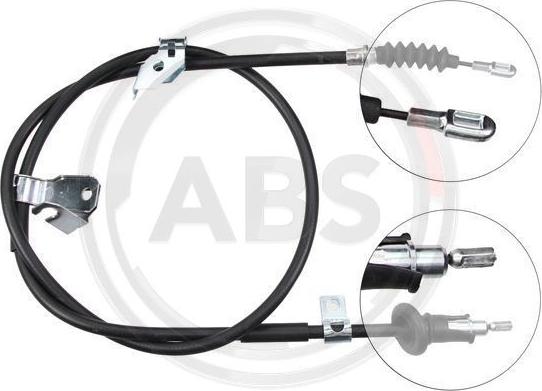 A.B.S. K17268 - Cable de accionamiento, freno de estacionamiento parts5.com