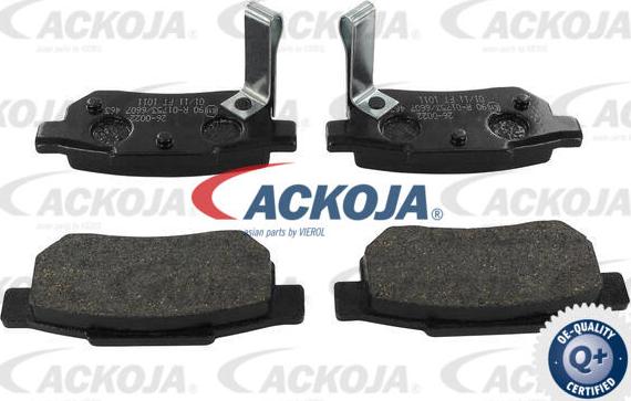 ACKOJAP A26-0022 - Тормозные колодки, дисковые, комплект parts5.com