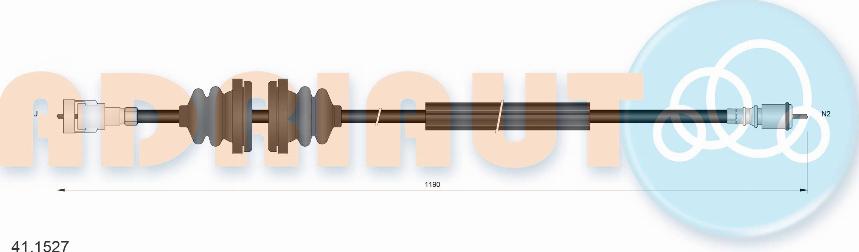 Adriauto 411527 - Тросик спидометра parts5.com