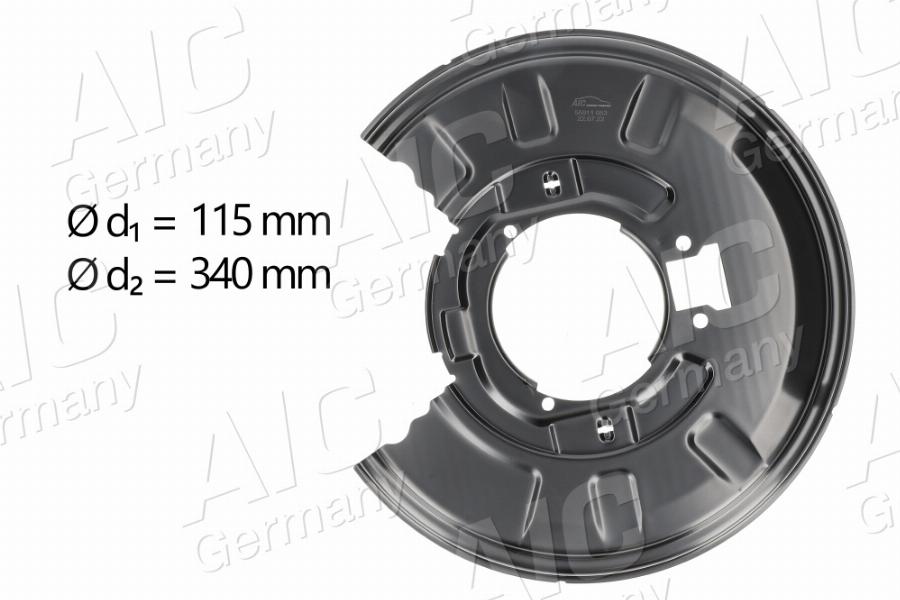 AIC 55911 - Отражатель, защита, тормозной диск parts5.com