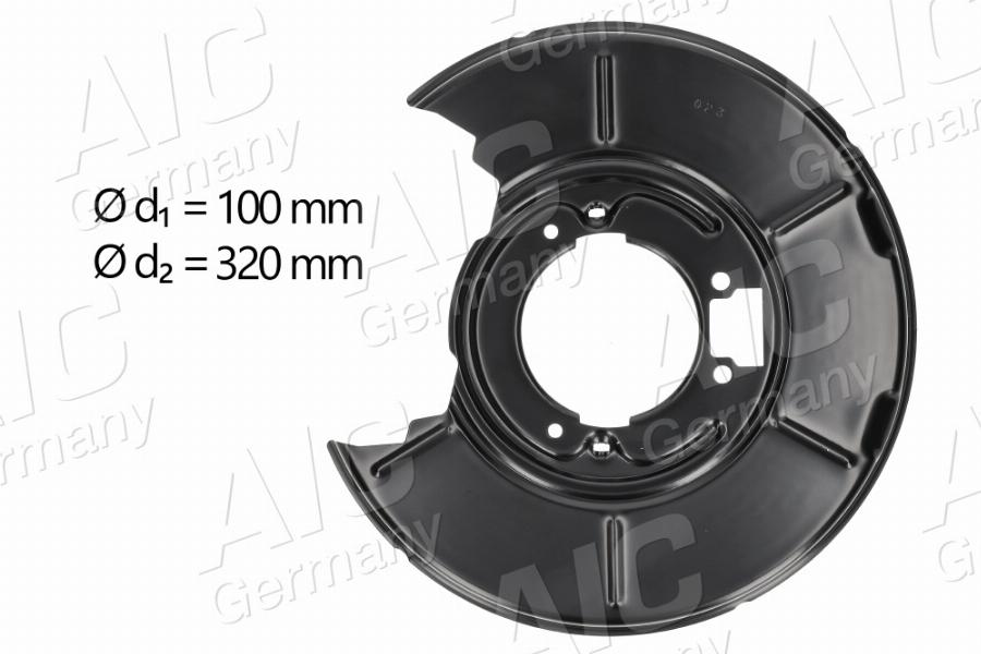 AIC 55499 - Отражатель, защита, тормозной диск parts5.com