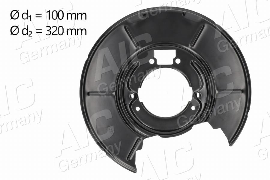 AIC 55498 - Отражатель, защита, тормозной диск parts5.com