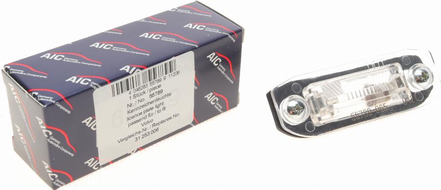 AIC 55789 - Фонарь освещения номерного знака parts5.com