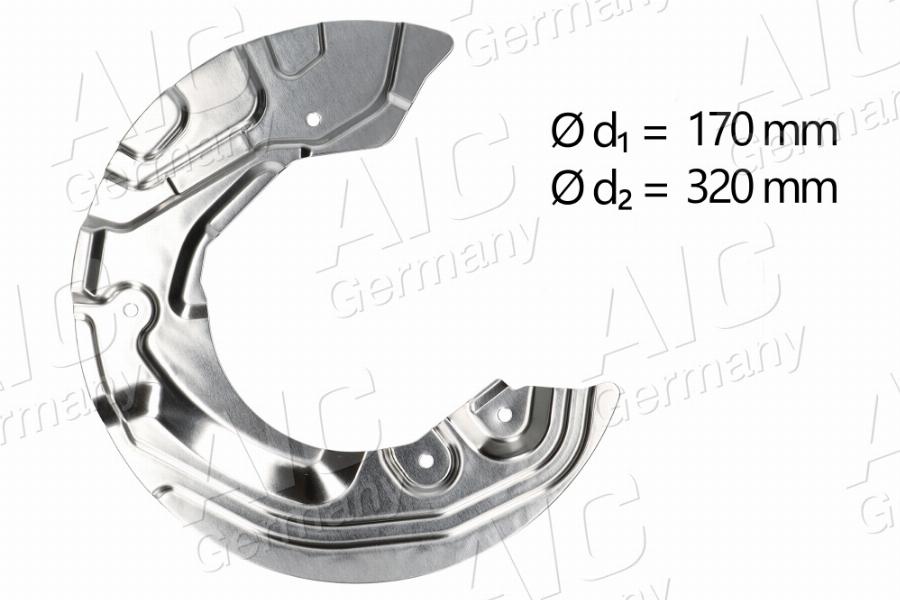 AIC 55738 - Отражатель, защита, тормозной диск parts5.com