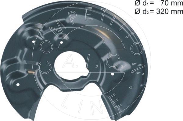 AIC 57844 - Отражатель, защита, тормозной диск parts5.com