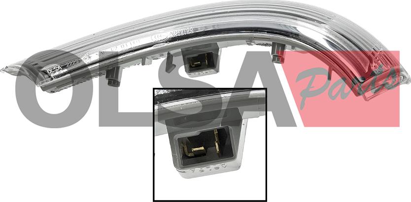 AIC 72182 - Фонарь указателя поворота parts5.com