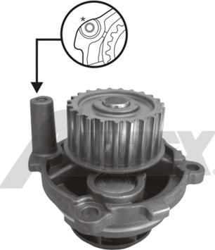 Airtex 1703 - Water Pump parts5.com