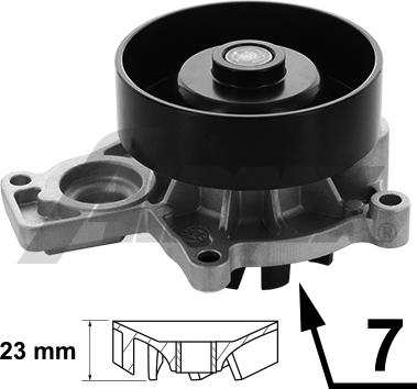 Airtex 2081 - Водяной насос parts5.com