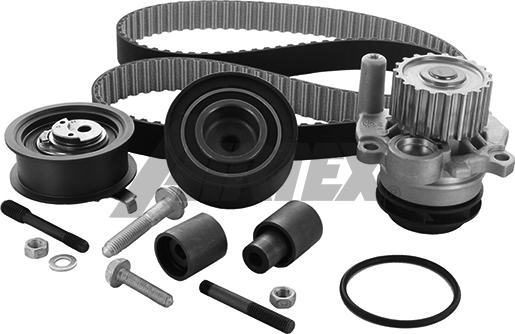 Airtex WPK-937802 - Водяной насос + комплект зубчатого ремня parts5.com