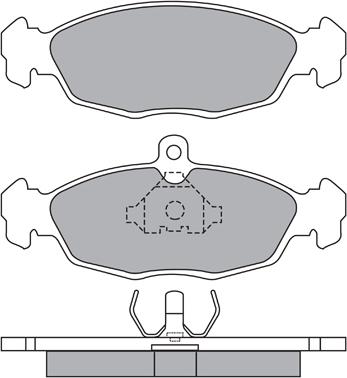 AISIN ASN-2065 - Тормозные колодки, дисковые, комплект parts5.com